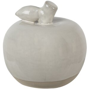 Decor porțelan Clayre & Eef roșu bej Ø 8x8 cm