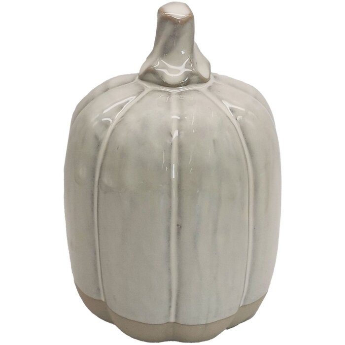 Decor cu dovleac Clayre & Eef bej Ø 11x15 cm