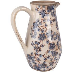 Sticlă decorativă Clayre & Eef 6CE1621M Beige Blau 20x14x25 cm
