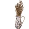 Sticlă decorativă Clayre & Eef 6CE1621M Beige Blau 20x14x25 cm