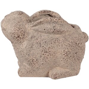 Clayre & Eef 6CE1622 Blumentopf Beige 17x12x12 cm...