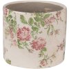 Sticlă ceramică pentru plante interioare Beige Rosa 12x10 cm