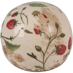 Clayre & Eef 6CE1636 Ceramică decorativă bej roșu...