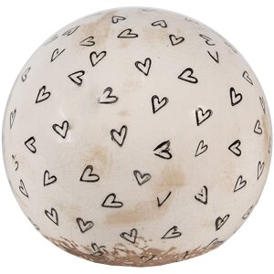 Clayre & Eef 6CE1657 Deko Beige Schwarz Ø...