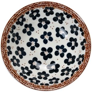 Sticlă de supă Clayre & Eef Albastru Negru...