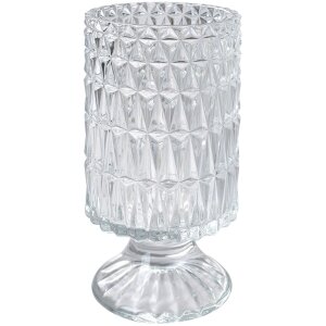 Clayre & Eef 6GL4412 Vase Glas Transparent...