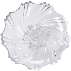 Clayre & Eef 6GL4431 Servierschale Transparent 23x11 cm