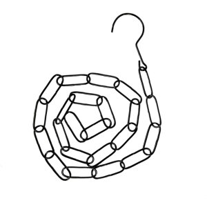 Clayre & Eef 6HD0063 Kette Schwarz 100 cm