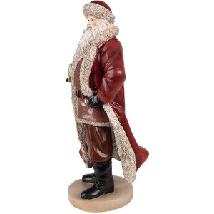 Figură Stândă Moș Crăciun Roșu Clayre & Eef...