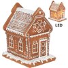 Casa decorativă cu LED maro Clayre & Eef 15x12x17 cm
