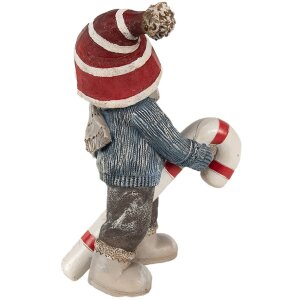 Decorație Copil Albastru Clayre & Eef 13x8x18 cm