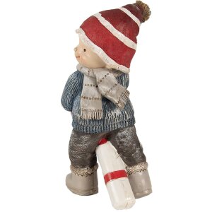 Decorație Copil Albastru Clayre & Eef 13x8x18 cm