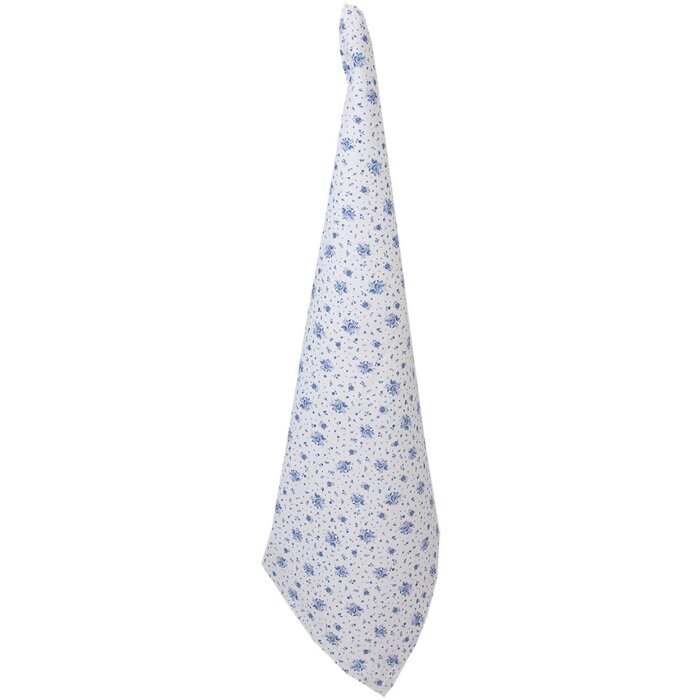 Clayre & Eef BRB42 Geschirrtuch Beige Blau 50x70 cm
