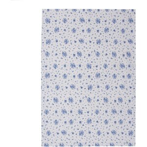 Clayre & Eef BRB42 Geschirrtuch Beige Blau 50x70 cm