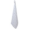 Clayre & Eef BRB42 Geschirrtuch Beige Blau 50x70 cm