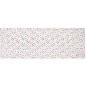 Clayre & Eef CFL64 Tischläufer Weiß 50x140 cm