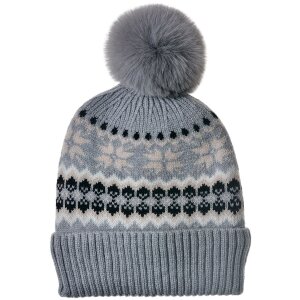 Juleeze JZCA0022G Mütze Damen Grau 22x23 cm