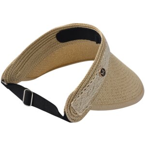 Juleeze JZCAP0008BE Sonnenblende Damen Beige