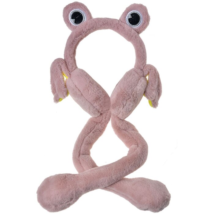 Ohrwärmer pentru copii Juleeze JZCEW0010P cu urechi mobile roz