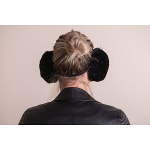 Juleeze JZEW0005Z Ohrwärmer Schwarz 13 cm