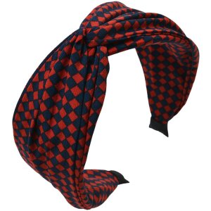 Juleeze JZHB0118R Haarband Damen Rot Schwarz