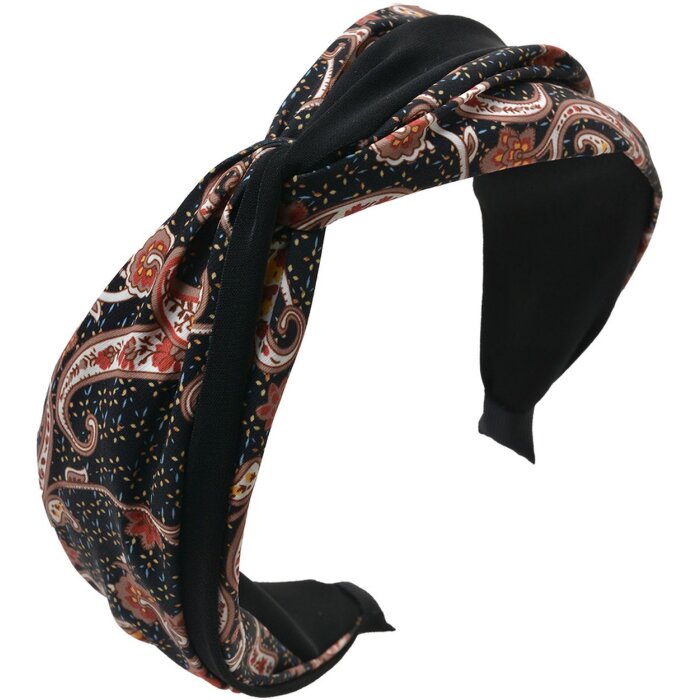 Bandă de păr Juleeze JZHB0119Z neagră pentru femei