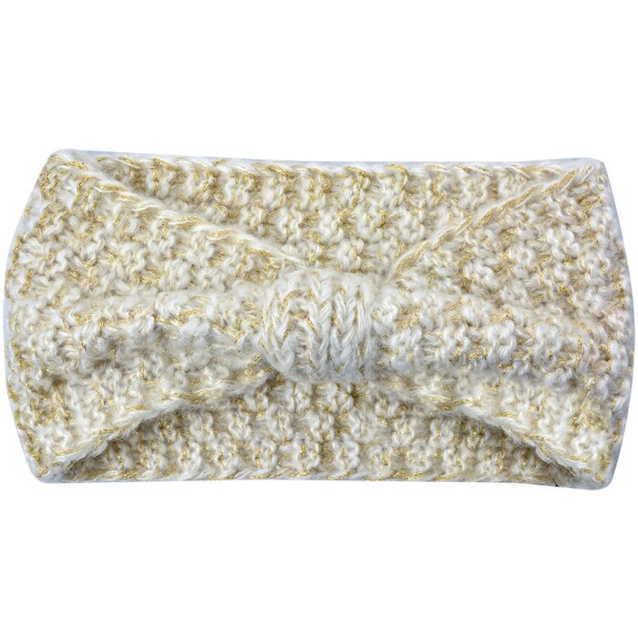 Bandă pentru frunte Juleeze 10x22 cm alb-verde