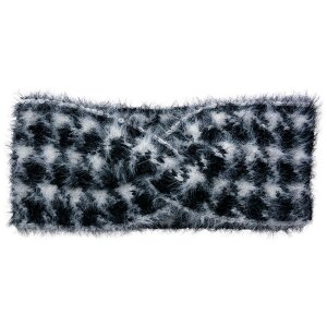 Juleeze JZHE0016Z Stirnband 10x22 cm Schwarz Weiß