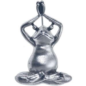 Juleeze JZPI0081 Brosche Frosch Silberfarbig