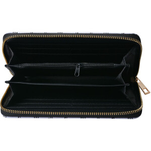 Juleeze JZPU0009-03 Portofel alb, negru 10x19 cm