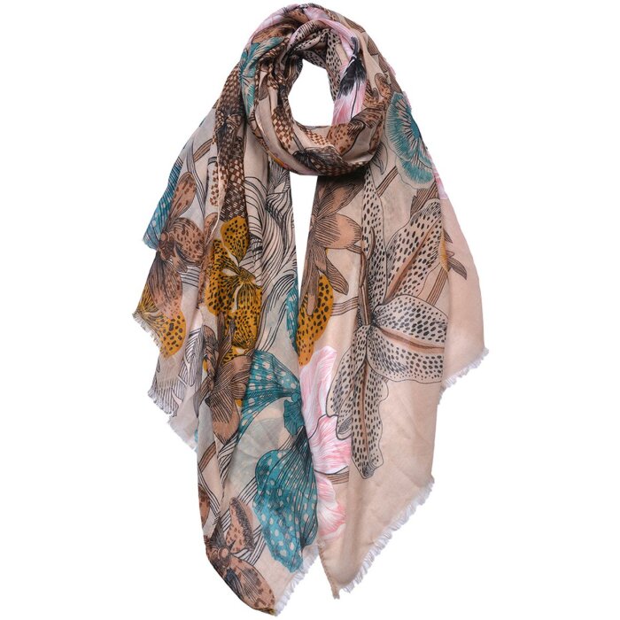 Scălă femeie Juleeze JZSC0687Y, model galben 85x180 cm