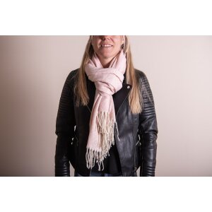 Juleeze JZSC0774P Winterschal Damen Rosa 68x180 cm
