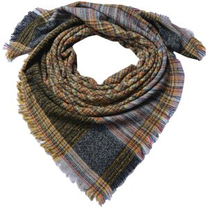 Juleeze JZSC0781Y Schal Gelb 130x130 cm