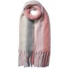 Juleeze JZSC0785P Schal Damen Muster Rosa 35x180 cm