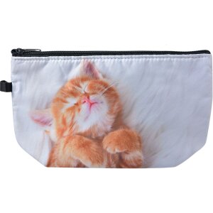 Juleeze JZTB0049 Kulturtasche Grau Braun 22x13x18 cm