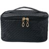 Sac de cosmetică Juleeze JZTB0053 negru 21x15x14 cm