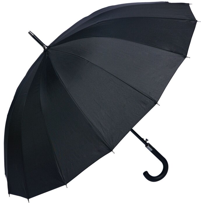Umbrelă Juleeze JZUM0065Z pentru adulți, 60 cm, neagră