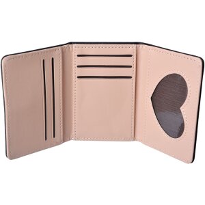 Juleeze JZWA0167Z Portemonnaie Schwarz 10x8 cm