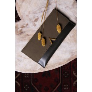 Juleeze JZWA0173GR Portemonnaie Grün 19x10 cm PU Lederoptik Goldverschluss