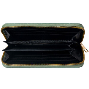 Juleeze JZWA0176GR Portofel verde 19x9 cm