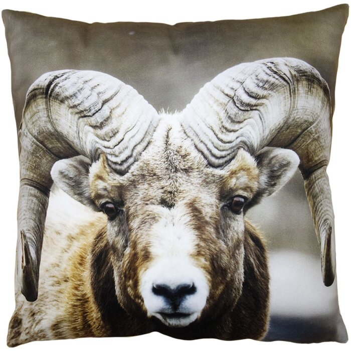 Clayre & Eef KT021.335 Kissenhülle Braun 45x45 cm