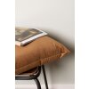 Capac de pernă Clayre & Eef maro 45x45 cm, stil landhaus