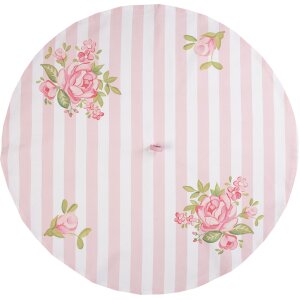 Clayre & Eef SWR48 Geschirrtuch Rosa 80 cm Durchmesser