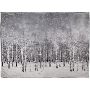 Clayre & Eef TIS60 Plaid Grau 130x170 Zentimeter