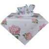 Clayre & Eef VTG44 Ofenhandschuh Rosa 18x30 cm Landhausstil Baumwolle