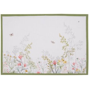 Clayre & Eef WFF40 Tischset 6er Set Mehrfarbig...