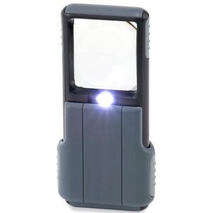 Carson LED Pop-Up Taschenlupe 5x Vergrößerung...