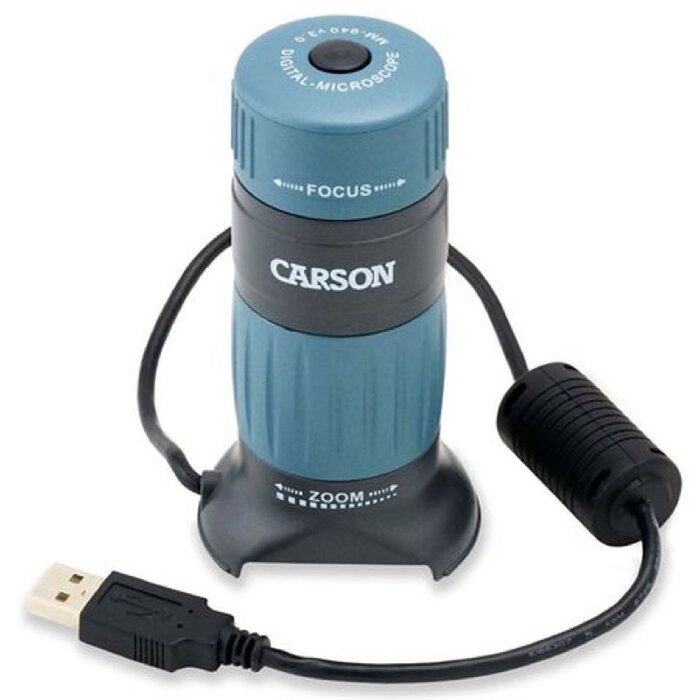 Carson Digitales USB Mikroskop 86-457x Rekorder 1600x1200 Pixel LED