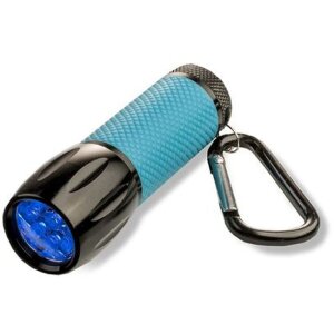 Carson UVSight Pro UV-LED Taschenlampe Schwarz Blau