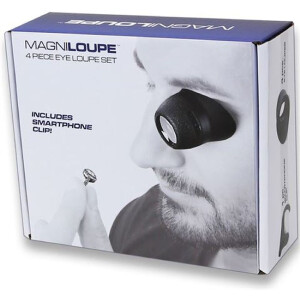 Carson Uhrmacherlupe Set mit Smartphone Adapter Präzisionswerkzeug